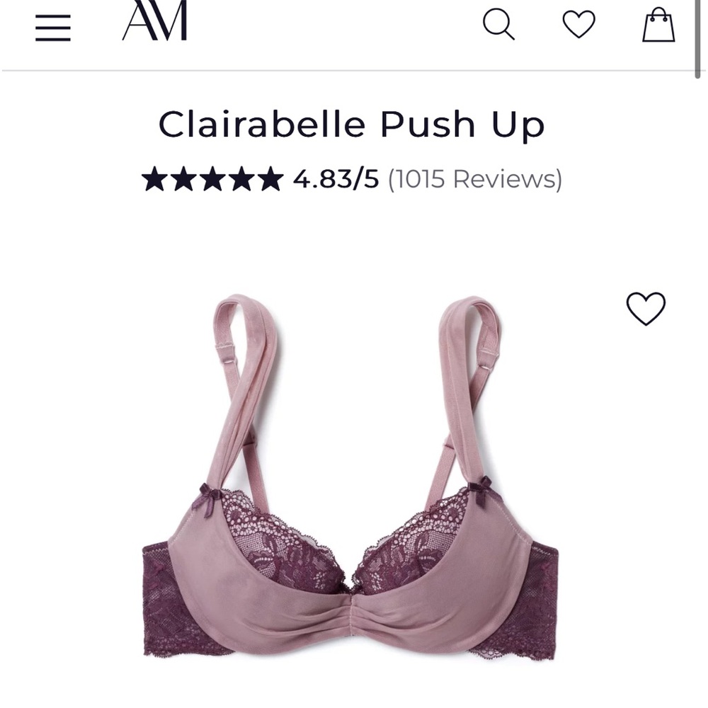 Clairabelle Push up Bra